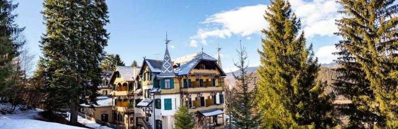 L'hotel in inverno