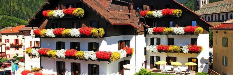 L'hotel in estate