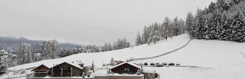 L'hotel in inverno