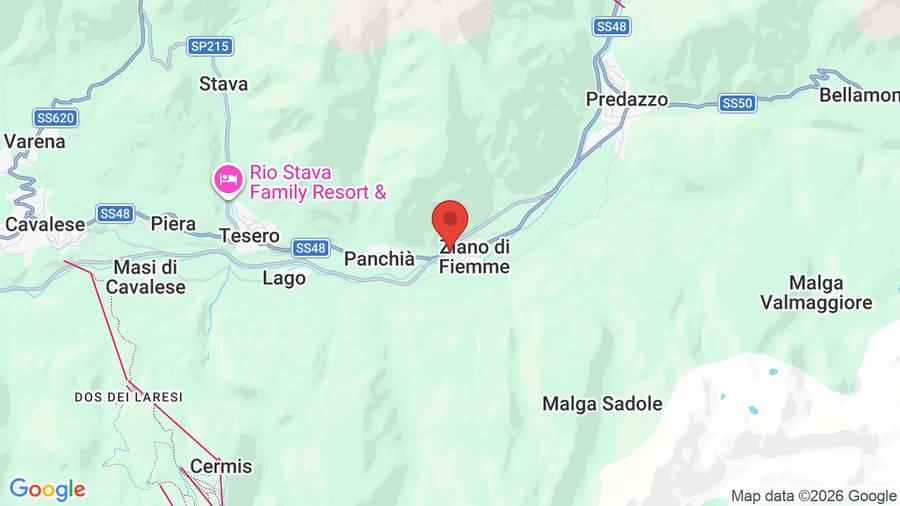 Mappa Villa Jolanda