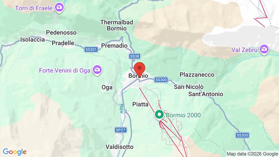 Mappa Hotel Gufo