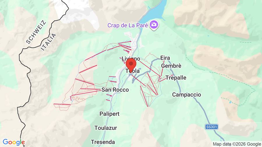 Mappa Hotel Margherita