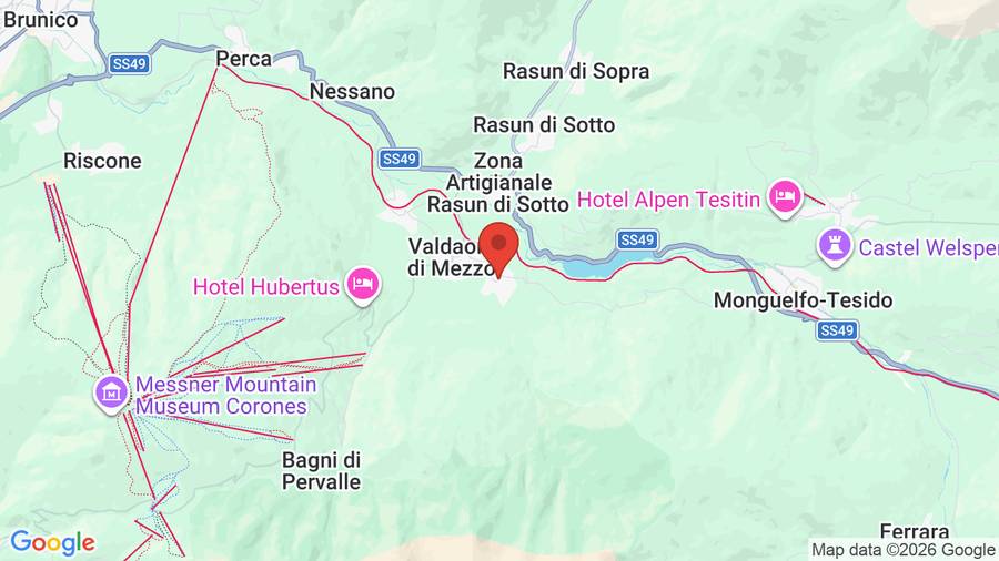 Mappa Hotel Post Tolderhof