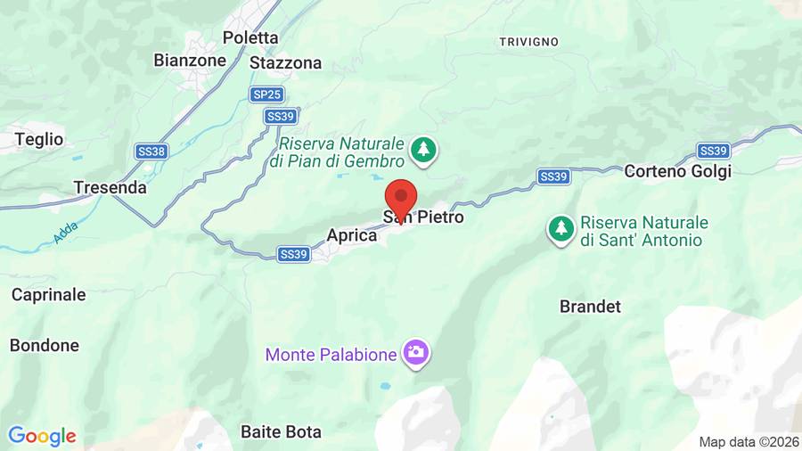 Mappa Hotel Club Funivia