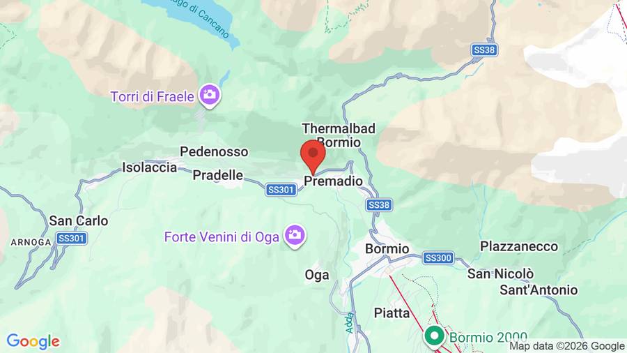Mappa Residence Fior d'Alpe
