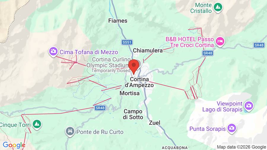 Mappa Hotel Pontechiesa