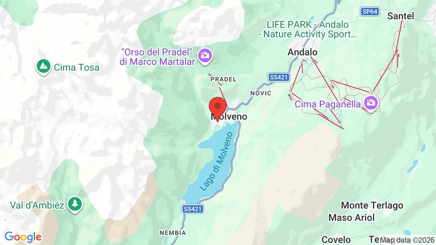 Mappa Residence Rio Piccolo