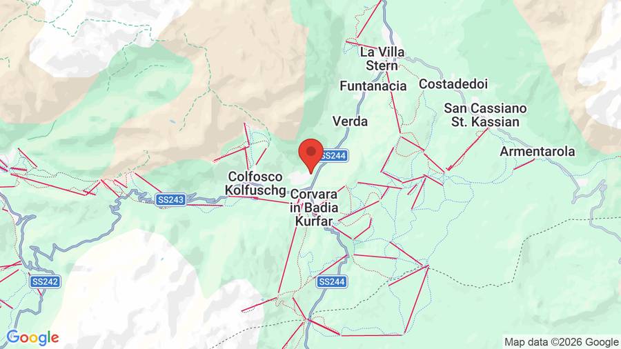 Mappa TH Corvara