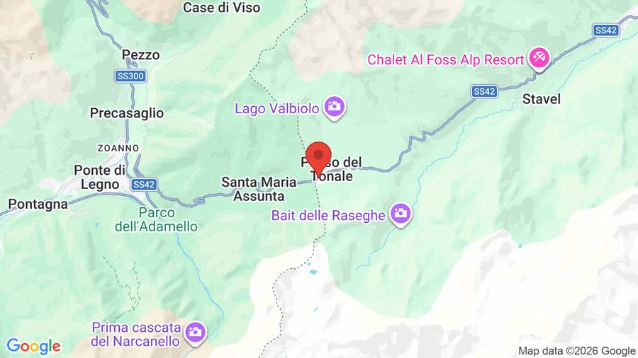 Mappa Grand Hotel Miramonti