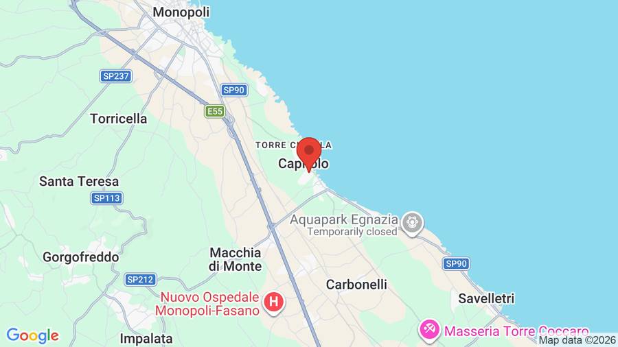 Mappa Hotel Residence La Corvetta