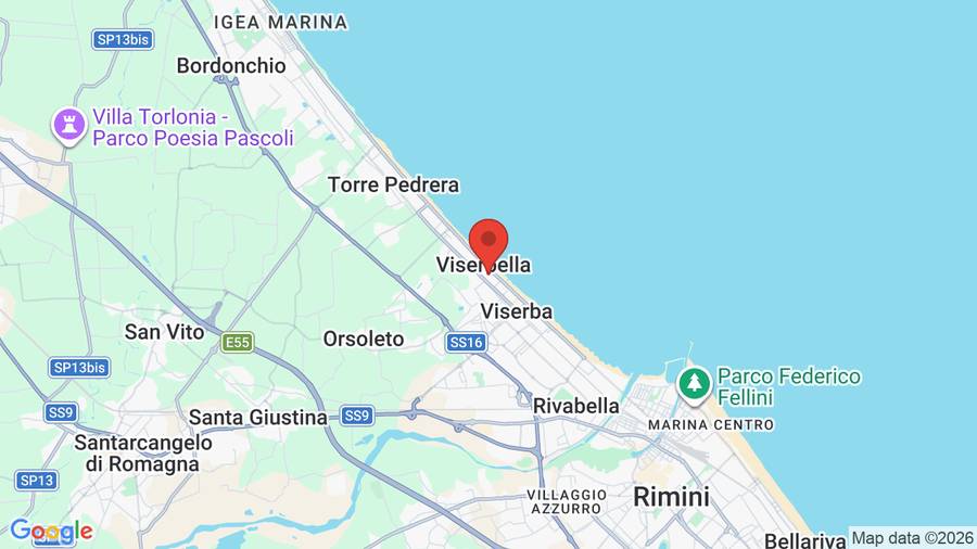 Mappa Dada Hotels Dasamo