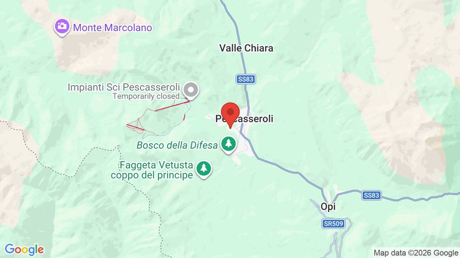Mappa LH Hotel il Picchio