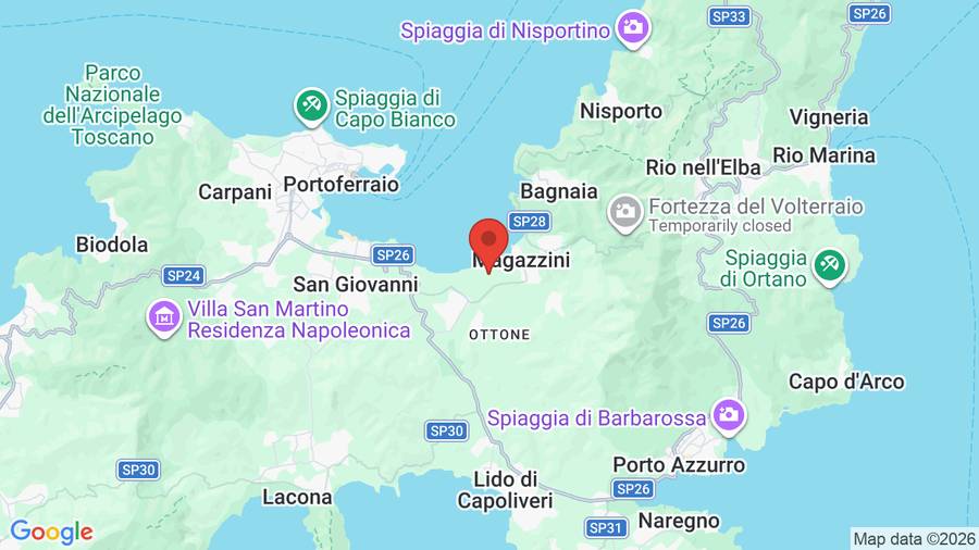 Mappa Hotel Fabricia