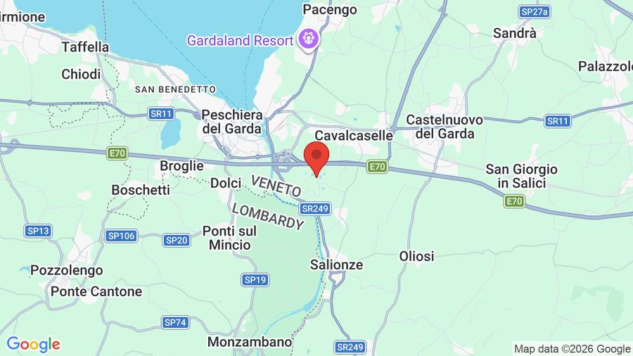 Mappa Hotel Parc Peschiera