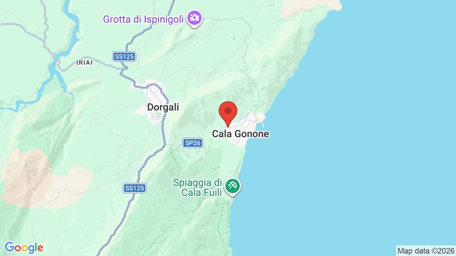 Mappa Hotel Brancamaria