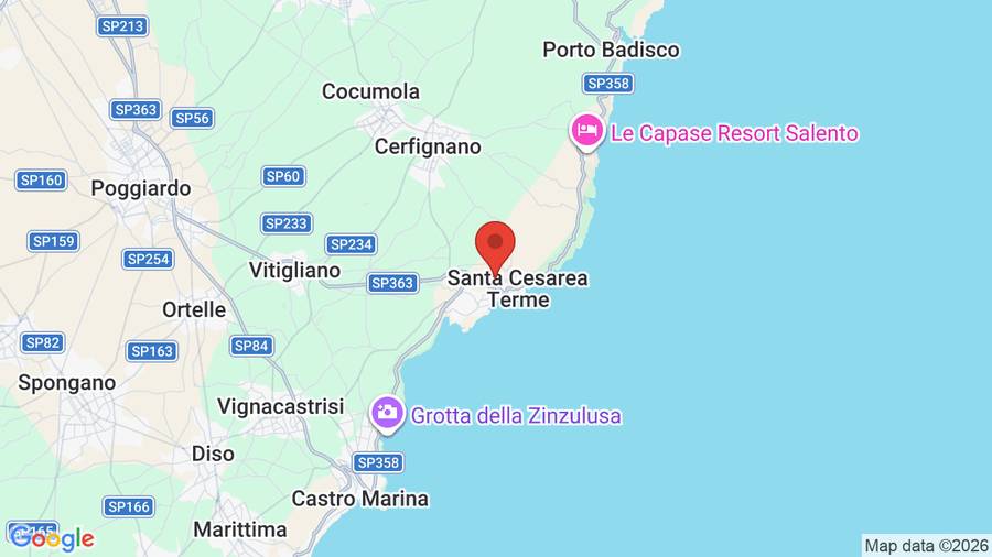 Mappa Mapo Hotel Santa Lucia
