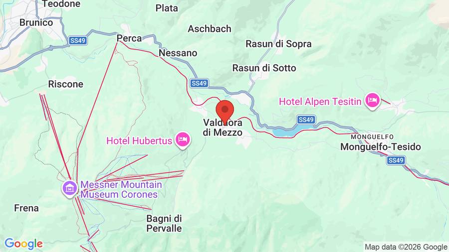 Mappa Corones Suites