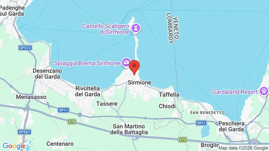 Mappa Hotel Azzurra
