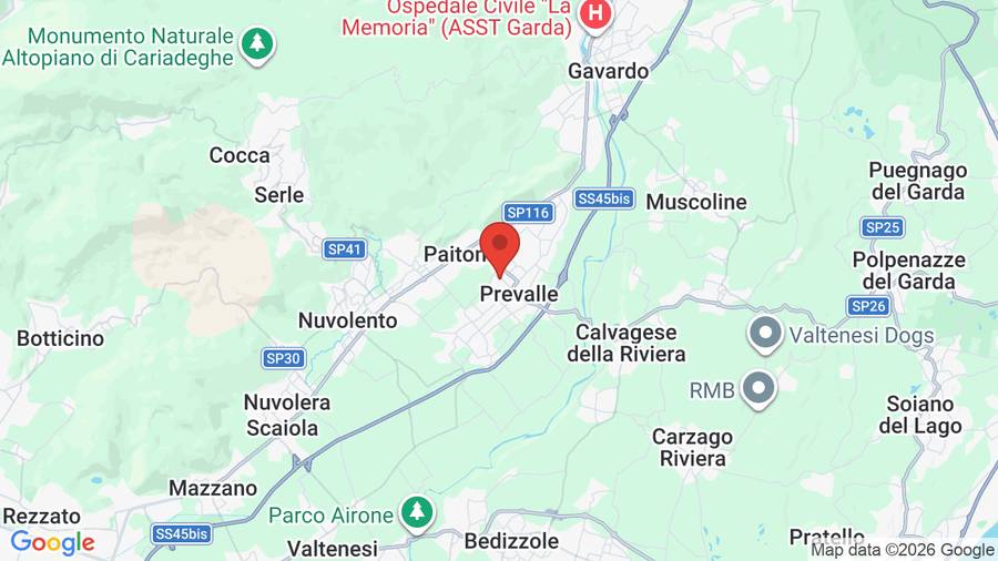 Mappa Hotel Il Castello