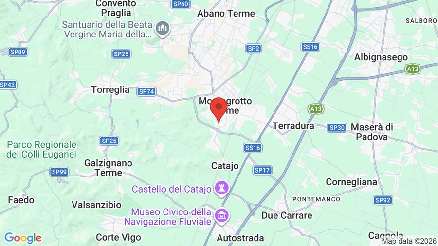 Mappa Bellavista Terme Resort & Spa