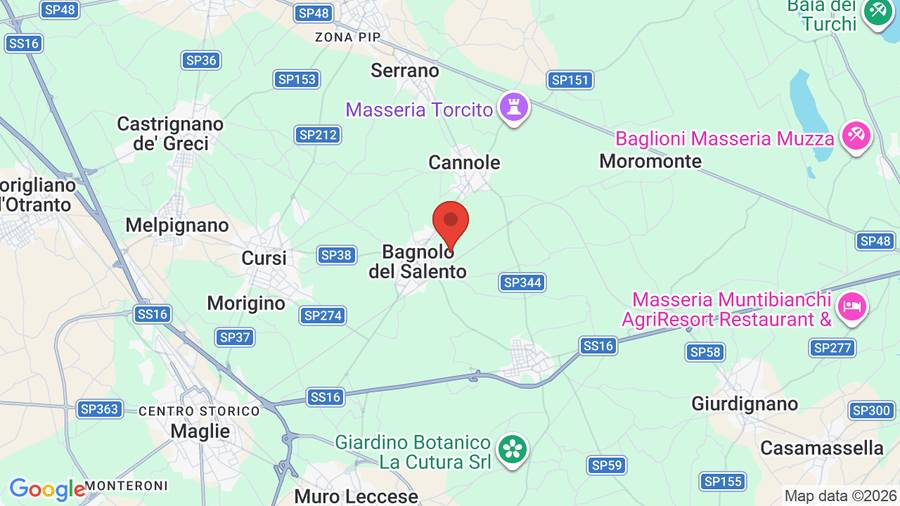 Mappa Tenuta Pigliano Hotel