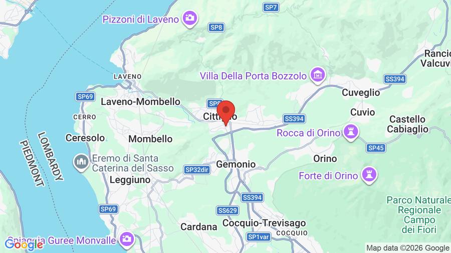 Mappa Hotel Ristorante La Bussola