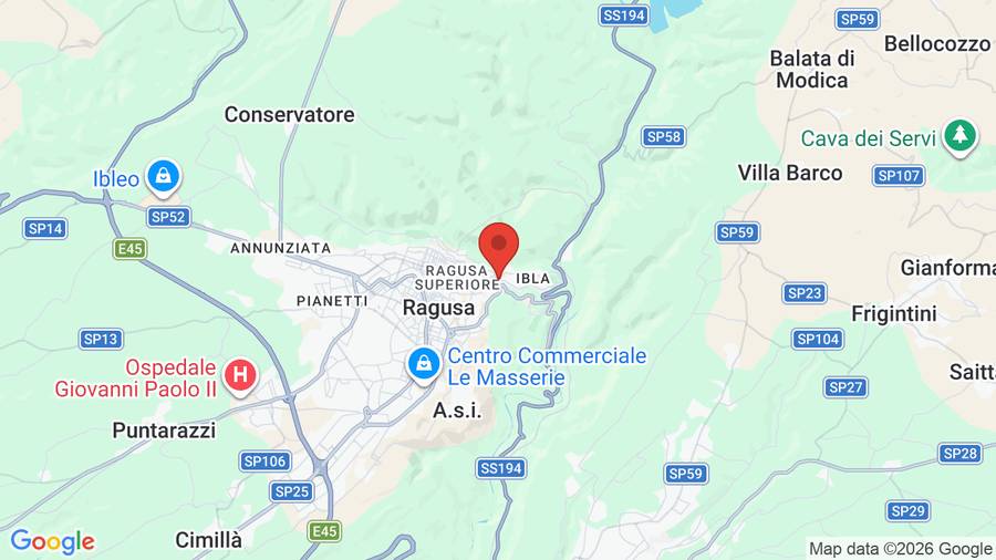 Mappa Itria Palace