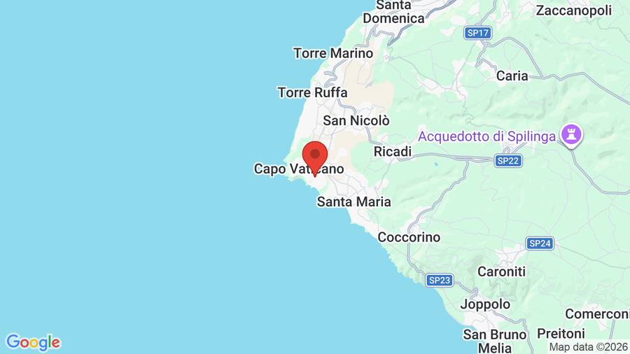 Mappa Hotel Marinella