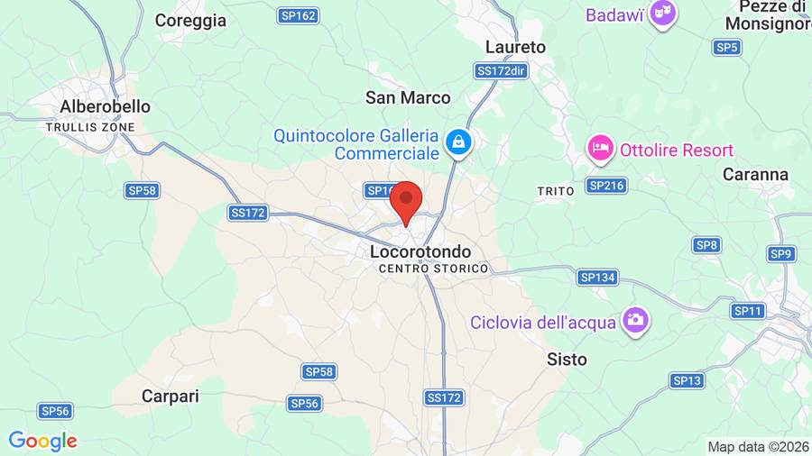 Mappa I Trulli di Badi