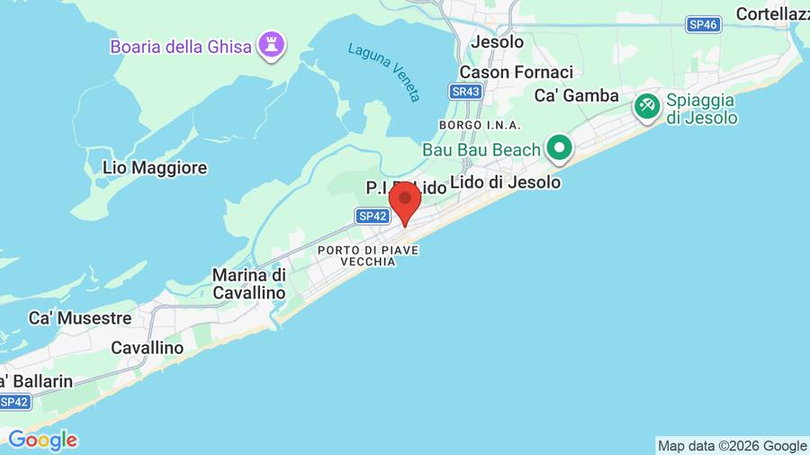 Mappa Hotel Ristorante Da Bepi