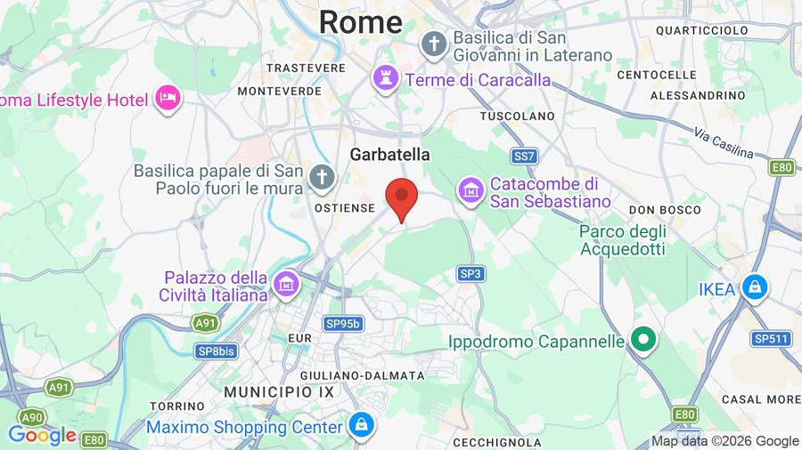 Mappa Precise House Mantegna Roma