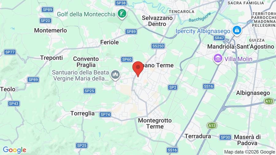 Mappa Hotel La Residence Terme & Idrokinesis