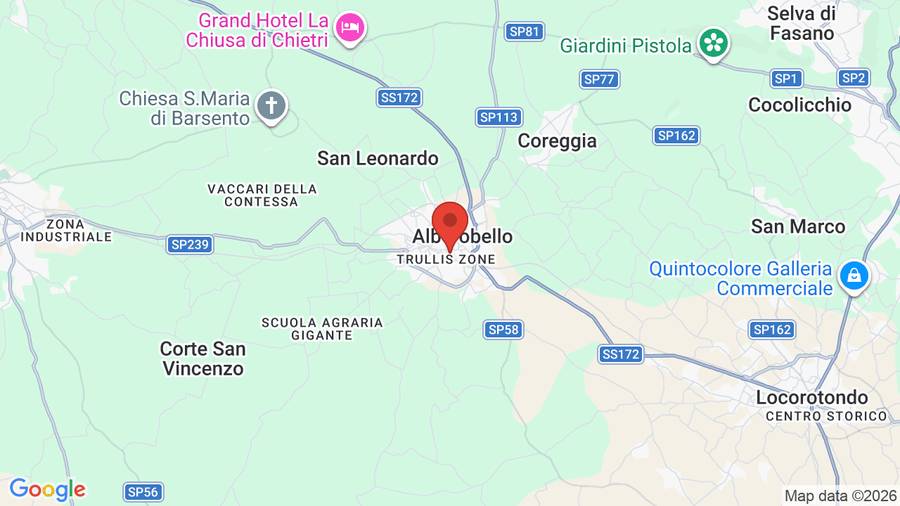 Mappa Trulli Antichi Mestieri