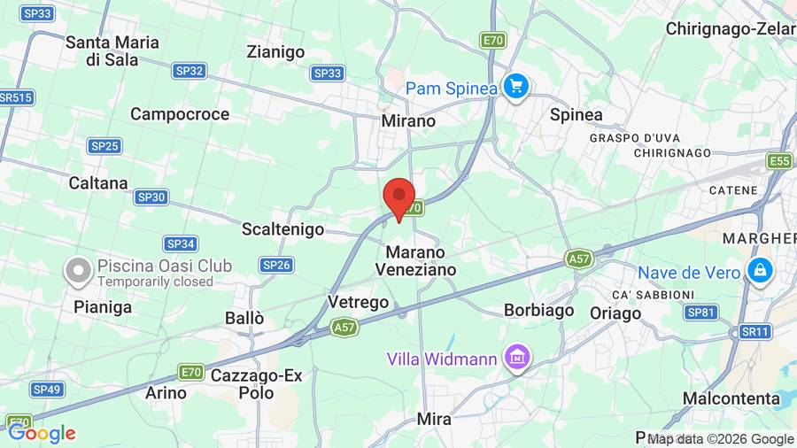 Mappa Relais Leon d'Oro