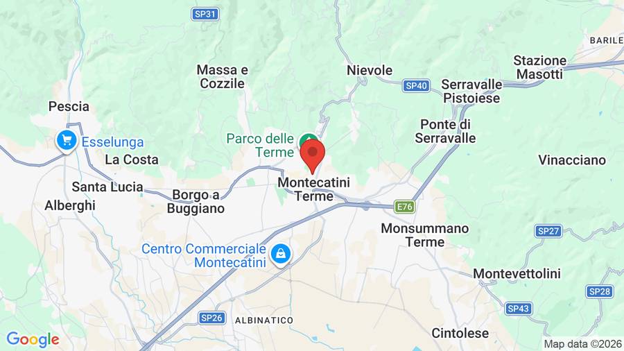Mappa Hotel Manzoni