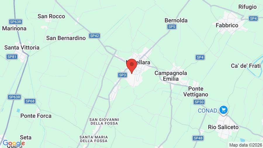 Mappa Hotel Villa Petra