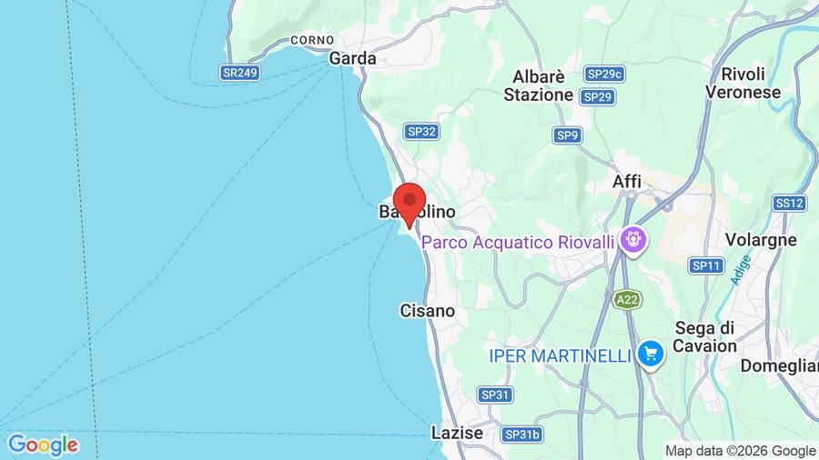 Mappa Parc Hotel Gritti