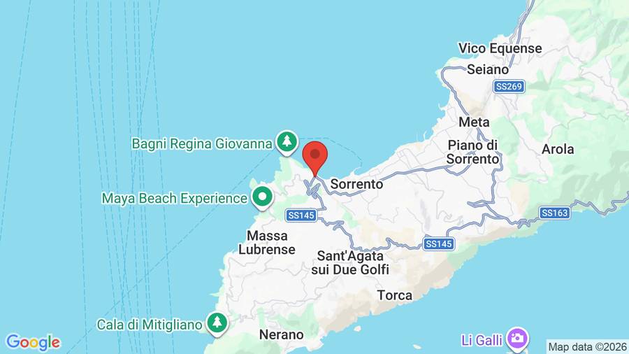 Mappa Hotel Miramare