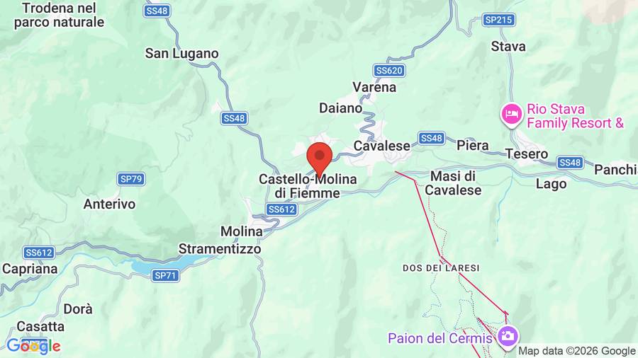 Mappa Olimpionico Hotel