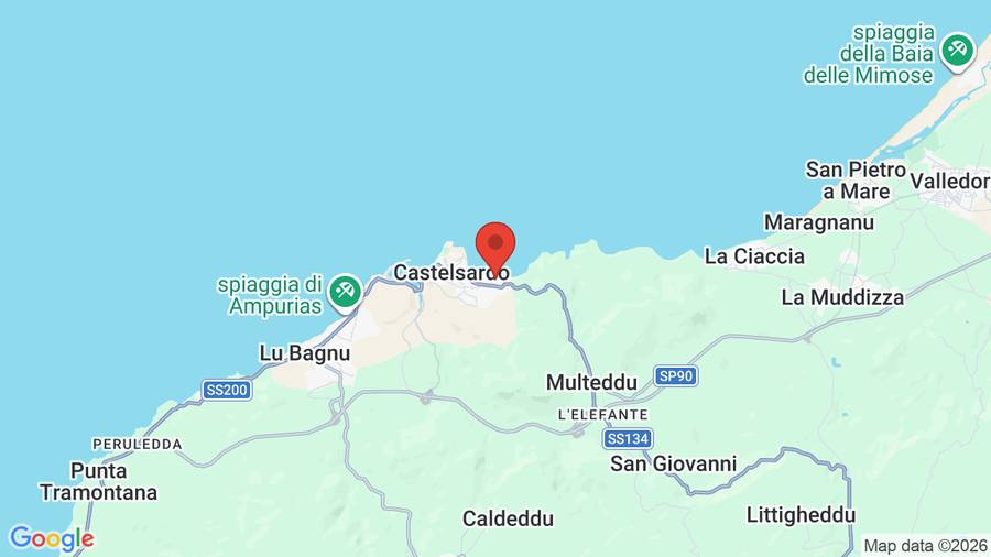 Mappa LH Pedraladda Resort
