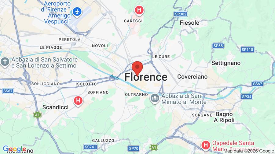Mappa Hotel San Giorgio & Olimpic