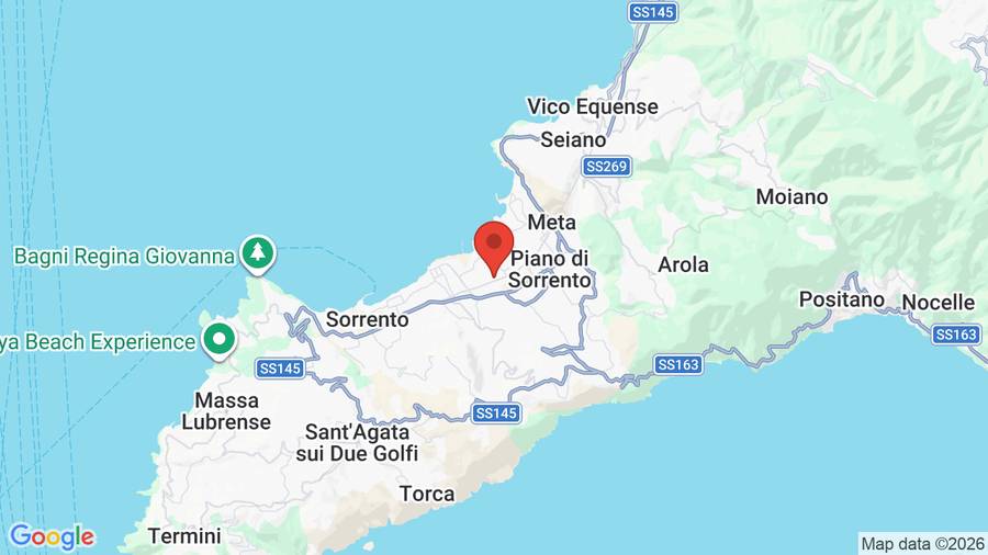 Mappa Villa Don Camillo Relais