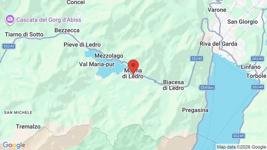 Mappa Locanda Le Tre Oche