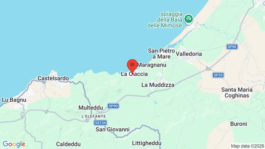 Mappa Hotel Residence La Ciaccia