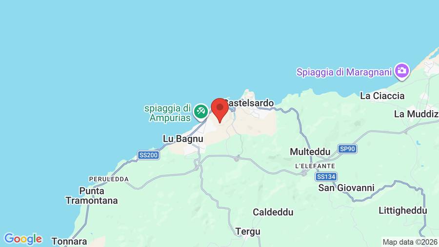 Mappa Bajaloglia Resort
