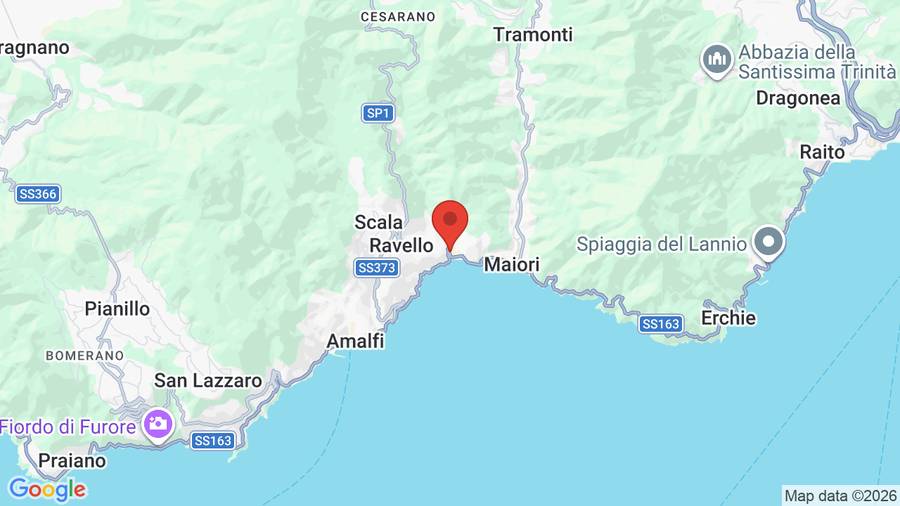 Mappa Hotel Santa Lucia