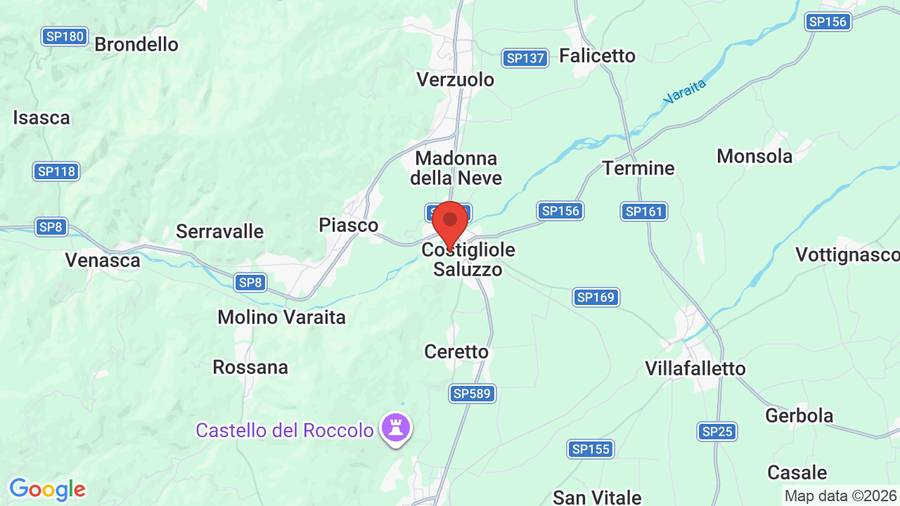 Mappa Castello Rosso