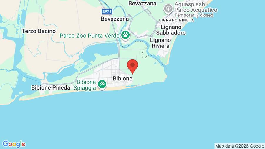 Mappa Lino delle Fate Eco Village Resort