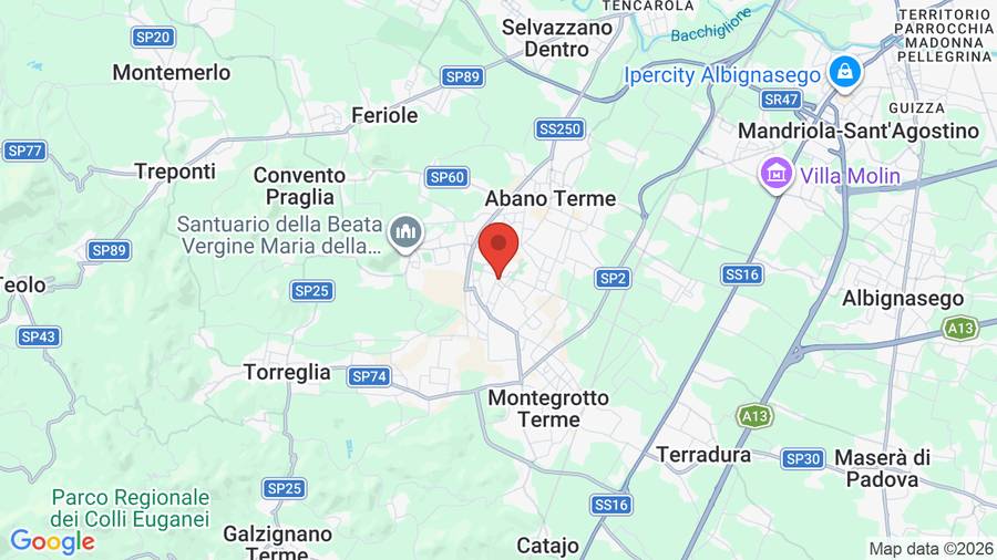 Mappa Hotel Terme Helvetia