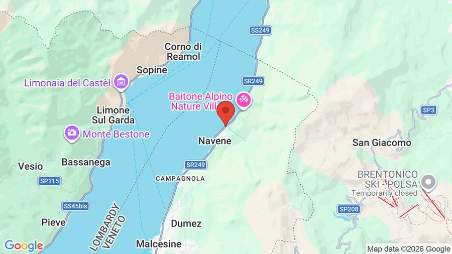 Mappa Hotel Malcesine